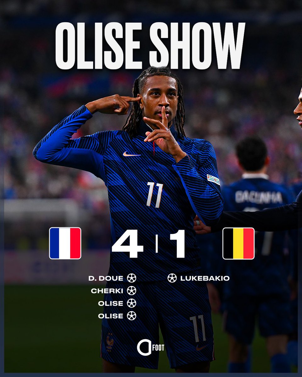ActuFoot_'s tweet photo. LE ZIDANE BALL VRAIMENT. 🇫🇷

ÉCOUTEZ ÇA 👇
La France a gagné alors qu'elle était menée après 76 minutes de jeu, UNE PREMIÈRE DEPUIS MAI 2012.

C'est d'ailleurs LA PREMIÈRE FOIS DE SON HISTOIRE qu'elle l'emporte par trois buts d'écart alors qu'elle était menée durant la dernière demi-heure.

📊 Opta Jean