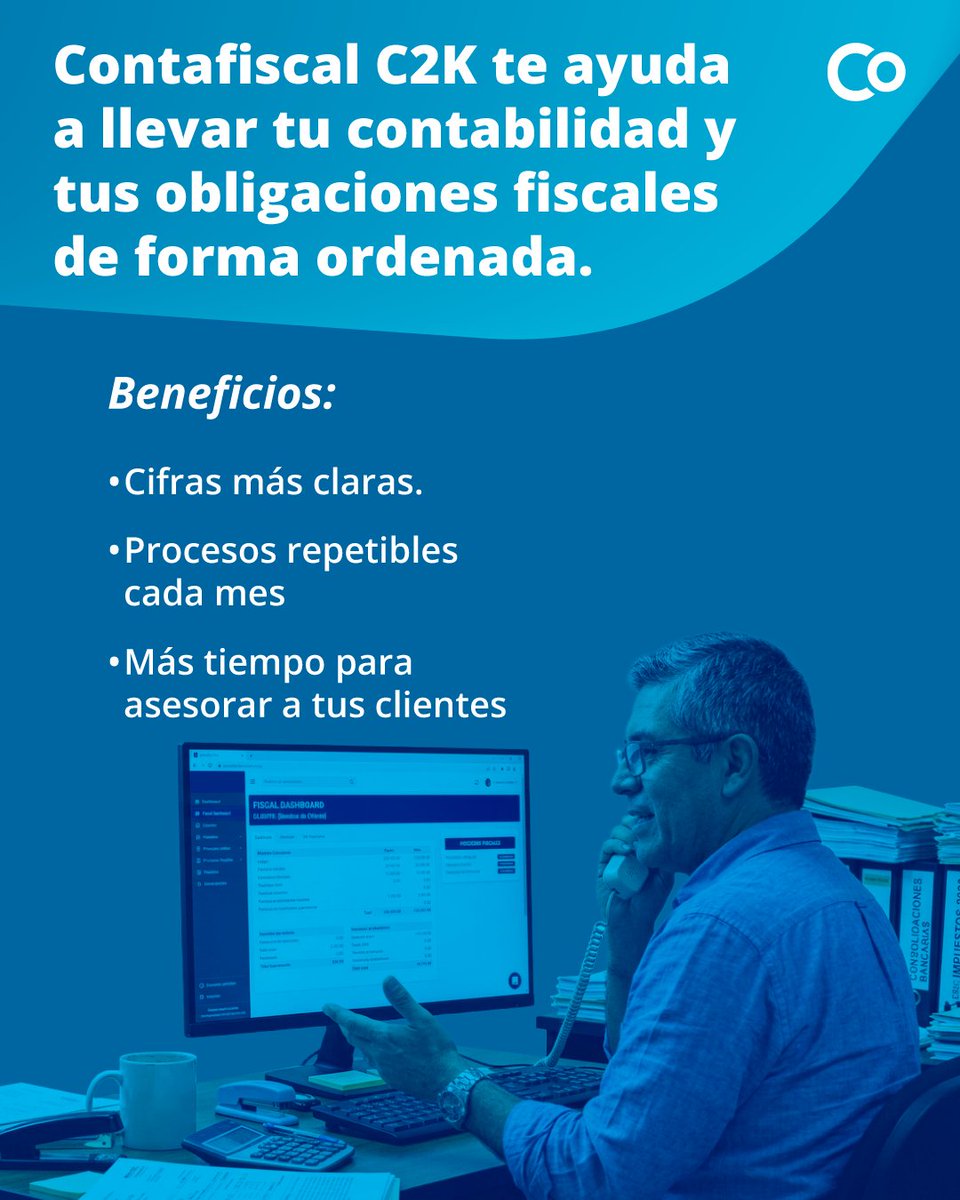 Control2000's tweet photo. El cierre de mes no debería sentirse como un examen sorpresa 😅 
Con Contafiscal C2K puedes llevar tus cifras con más orden y llegar a tus obligaciones con más calma.
https://t.co/XUBr6ZLUCw ✅

#ContafiscalC2K #CierreDeMes #Control2000 https://t.co/FuQW0TFO2Z