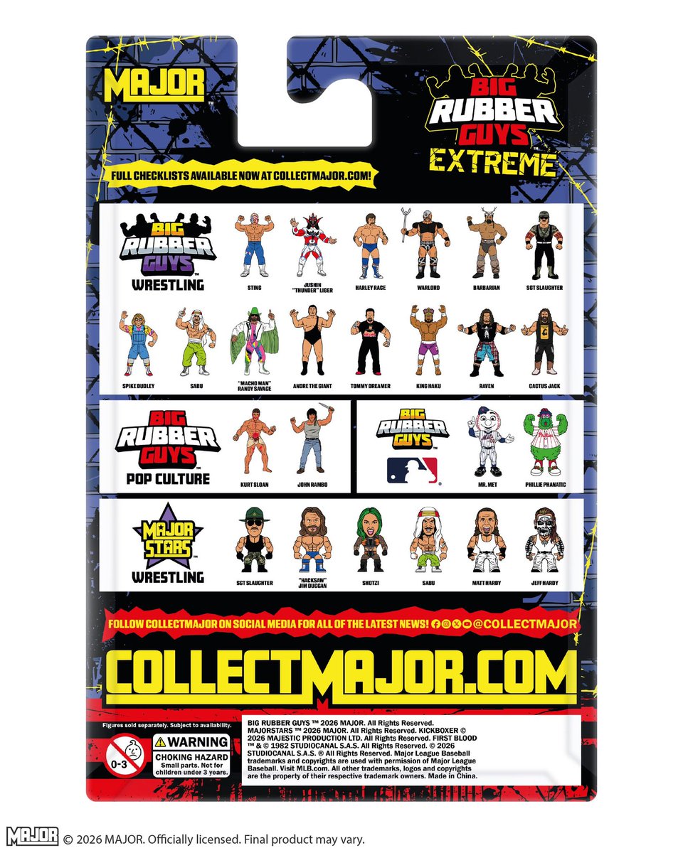 CollectMajor's tweet photo. Get the new Big Rubber Guys Spike Dudley!

Available for pre-order at https://t.co/sBeCovjYm5, only for the month of October!

#CollectMajor
#ScratchThatFigureItch https://t.co/PavkDHbWUq