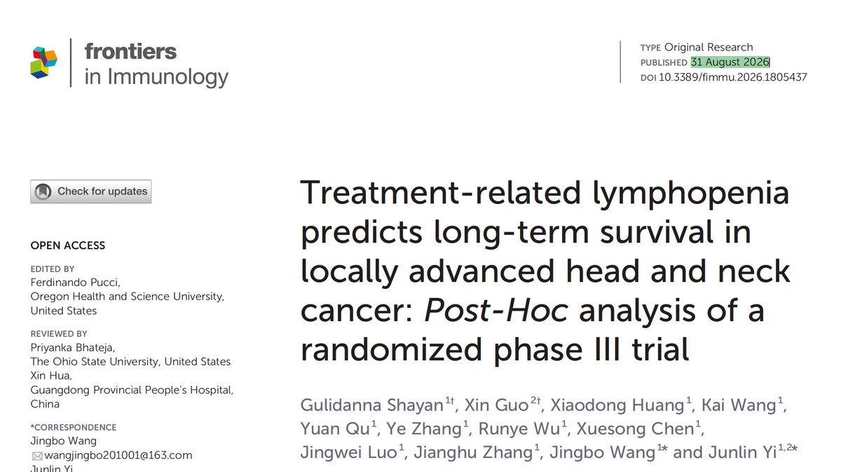 DrPatrick's tweet photo. Lymphocytes matter. ALC count matters. Yet another paper in 2026 showing that when ALC levels fall from radiation, recurrence of cancer occurs. This progression free survival of ALC high vs ALC low is self explanatory. NK cells and T cells protect 

https://t.co/4lAVD8UM65 https://t.co/kekk7SVJX5