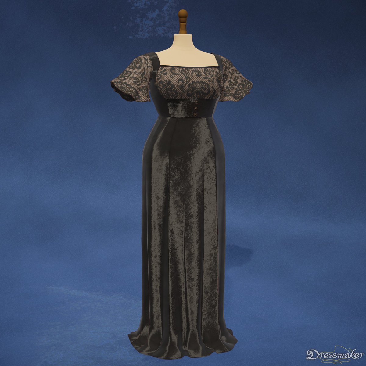 PurrMediocre's tweet photo. It is going to be one very velvety funeral!

#dressmaker #dressmakergame #cozygames https://t.co/d9tPyUAEbe