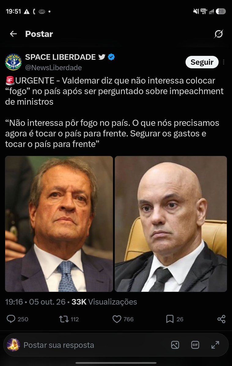 PhallicManH's tweet photo. @leiatheinvestor N é possível que vcs acham que o PL de Valdemar vai pautar algum impeachment https://t.co/GX0RqHdpcs