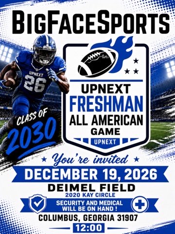 GaitherJal35877's tweet photo. Honored to be invited to the Big Face Sports UpNext Freshman All-American Game on December 19th.

Class of 2030 l D-Line 

#UpNext #FreshmanAllAmerican #BigFaceSports #SouthPointe #ClassOf2030 #DLine 

@CoachDezM @FootballSPHS @southpointeFBSC https://t.co/DE7uZCqf4b