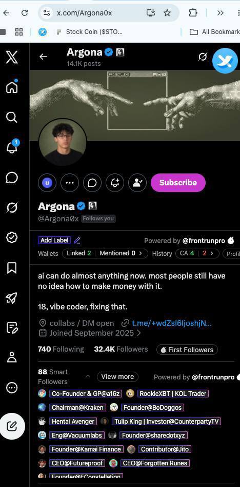 realphenolmenal's tweet photo. This is insane. A launchpad that routes fees to quaratine centres and institutes, foundations for epidemic and terminal diseases

dev is followed by founder and cofounder of kraken exchange, founder of a16z, followed by echo team. Dev is also a yeet affiliate

Web https://t.co/HlLLvPID4f

Ca CPoV4NRav3KyBwCXYfegcgZGCpuGQvyyy9w4SGxFpump