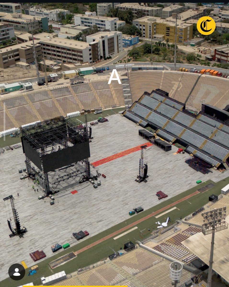 btschartsxdaily's tweet photo. [INFO] Preview of el San Marcos Stadium in Lima, Perú 🇵🇪 

 #BTS_WORLDTOUR_ARIRANG_LIMA https://t.co/owqkaOAxuR