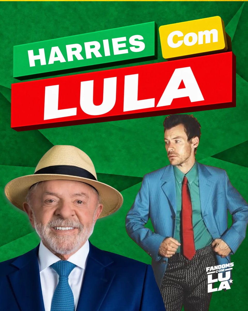 harrysbrasil's tweet photo. Por aqui, não existe dúvida: o Harry Styles Brasil é LULA no segundo turno! ❤️⭐️

A gente escolhe o vermelho, escolhe a esperança e, principalmente, escolhe estar do lado certo da história. ❤️

#FandomsComLula https://t.co/urrYwjSPfC