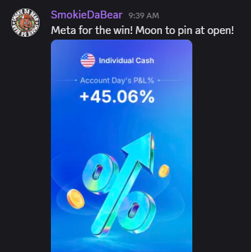 MoonProIO's tweet photo. Moon Boyz did it again today. We back tomorrow to do it again

$SPX $AAPL $SPY $IWM https://t.co/oYBmJFADPD