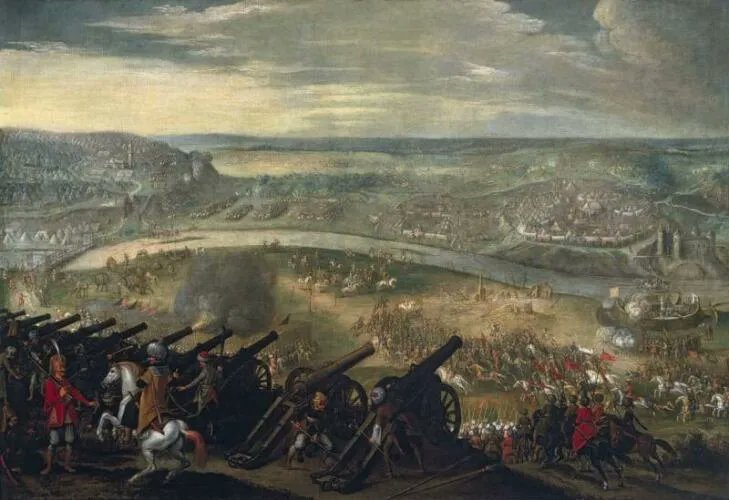 Clint_Davey1's tweet photo. Every nation wants to tell their own military history like they're an ELITE fighting a HORDE.

Like how German generals on the Eastern Front compared themselves to Spartans at Thermopylae.

It's a natural impulse.

No nation wants to loudly proclaim "We outnumbered the enemy 100 to 1 and still lost."

But some nations really do have stories like this! 

One example is Castelnuovo 1539.

The Spanish, as part of the Holy League, were trying to retake the Eastern Mediterranean from the Ottoman Turks.

They secured the fortress of Castelnuovo in Montenegro.

A Spanish garrison of about 3000 men was left there but the fleet was unable to resupply them. 

The Ottomans attacked them with 200,000 men.

Near continuous fighting for a month. 

The Spanish decided to fight to the death. 

They didn't just sit in the fortress either. They were doing night raids - encamisados - to kill Turks in their sleep and keep them on edge.

Eventually the ammunition ran out and they were fighting with just their swords and pikes.

About 100 men were taken prisoner, probably sent to the slave markets in Constantinople. The rest died in battle.

The Ottomans lost somewhere between 8,000 and 30,000 men. Huge losses to take this relatively minor fortress in Montenegro!

Castelnuovo became famous throughout Europe and further cemented the reputation of Spanish soldiers as some of the best in the world.

It was basically the Spanish Thermopylae.