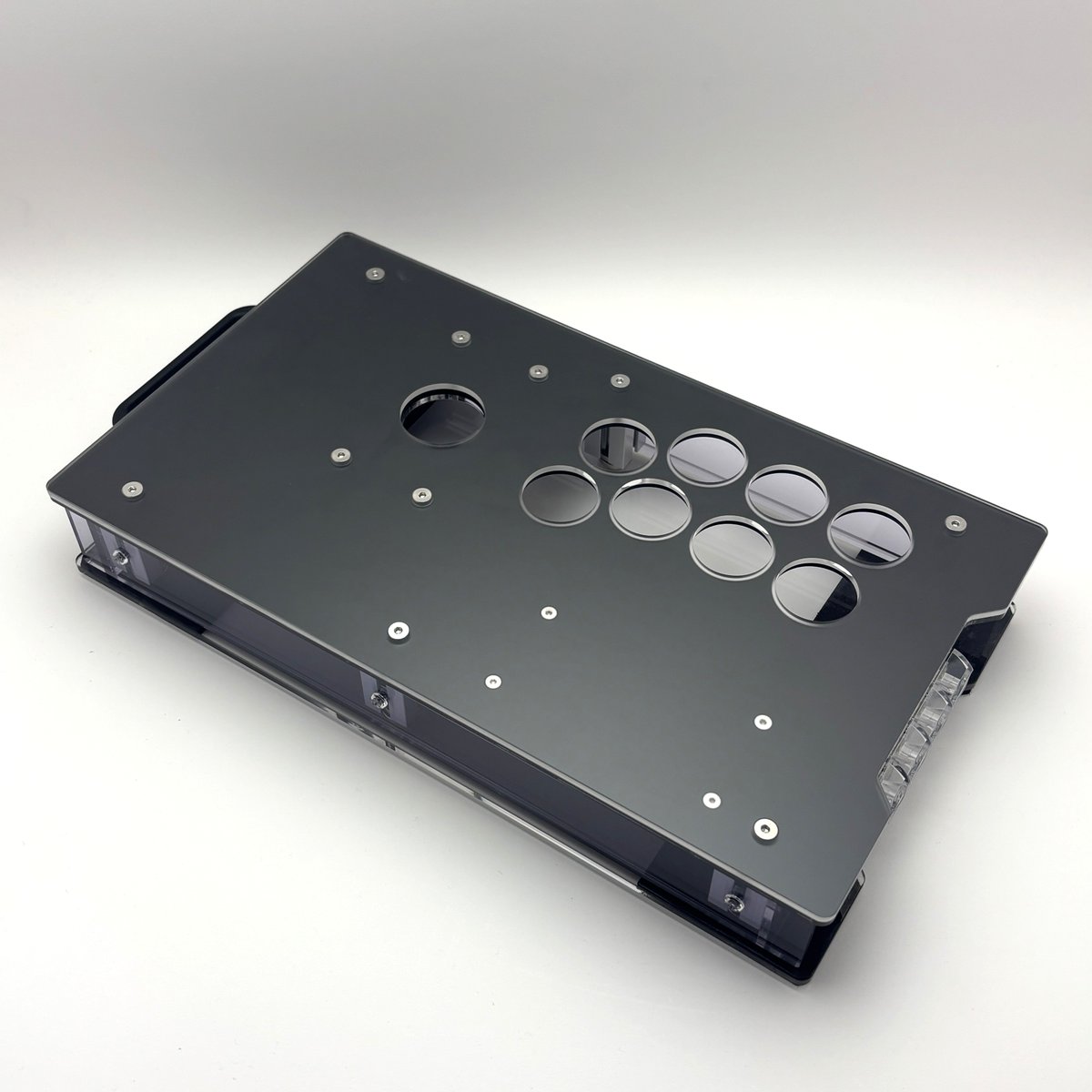 fruitsfactoryjp's tweet photo. #Frucon
Layout : Custom
Size : Balance / 340mm x 195mm
Base Panel : 06. Mat Black
Side Frame : 25. Misty Smoke
Keycap : 01. Crystal Transparent
Connector : Brook
Lever Spacer Color : 03. Clear
Handle : Black
Weight : 1.2kg
Region : Europe / France https://t.co/GO0ifRwNEe