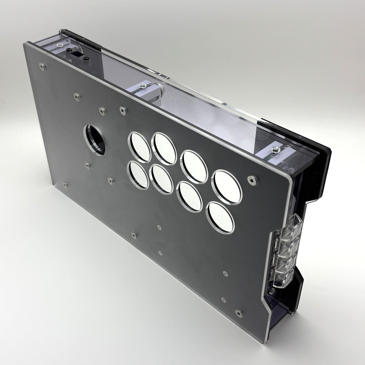 fruitsfactoryjp's tweet photo. #Frucon
Layout : Custom
Size : Balance / 340mm x 195mm
Base Panel : 06. Mat Black
Side Frame : 25. Misty Smoke
Keycap : 01. Crystal Transparent
Connector : Brook
Lever Spacer Color : 03. Clear
Handle : Black
Weight : 1.2kg
Region : Europe / France https://t.co/GO0ifRwNEe