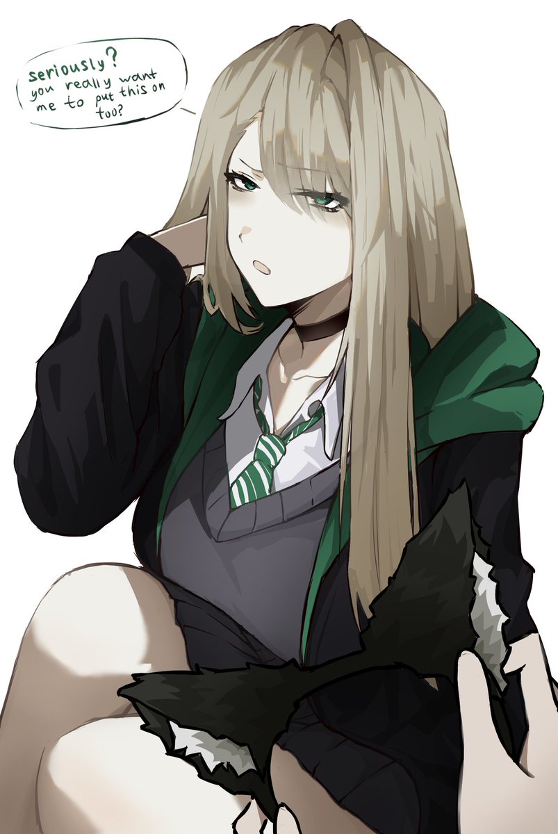 Dexxvee's tweet photo. "It would suit you, Malfoy."
#malfoid https://t.co/xSufOfpEwC