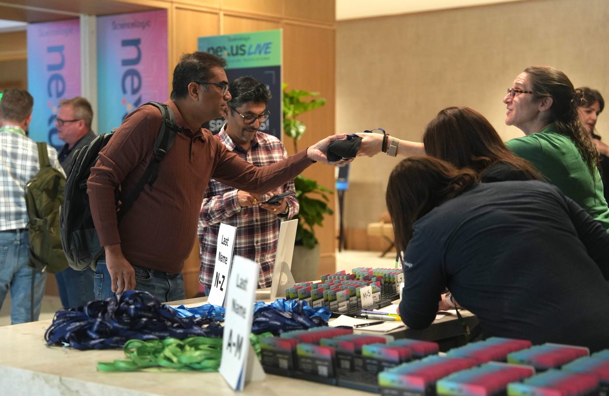 ScienceLogic's tweet photo. #NexusLive2026 Reston is underway!

The ScienceLogic community is coming together to turn intelligence into action and explore what’s possible with AI, observability, and automation.

🔗 Learn more about Nexus Live: https://t.co/P7vBSHAdJh
📍 Oct 5–8 | Reston, VA https://t.co/s6O5IxegJ8