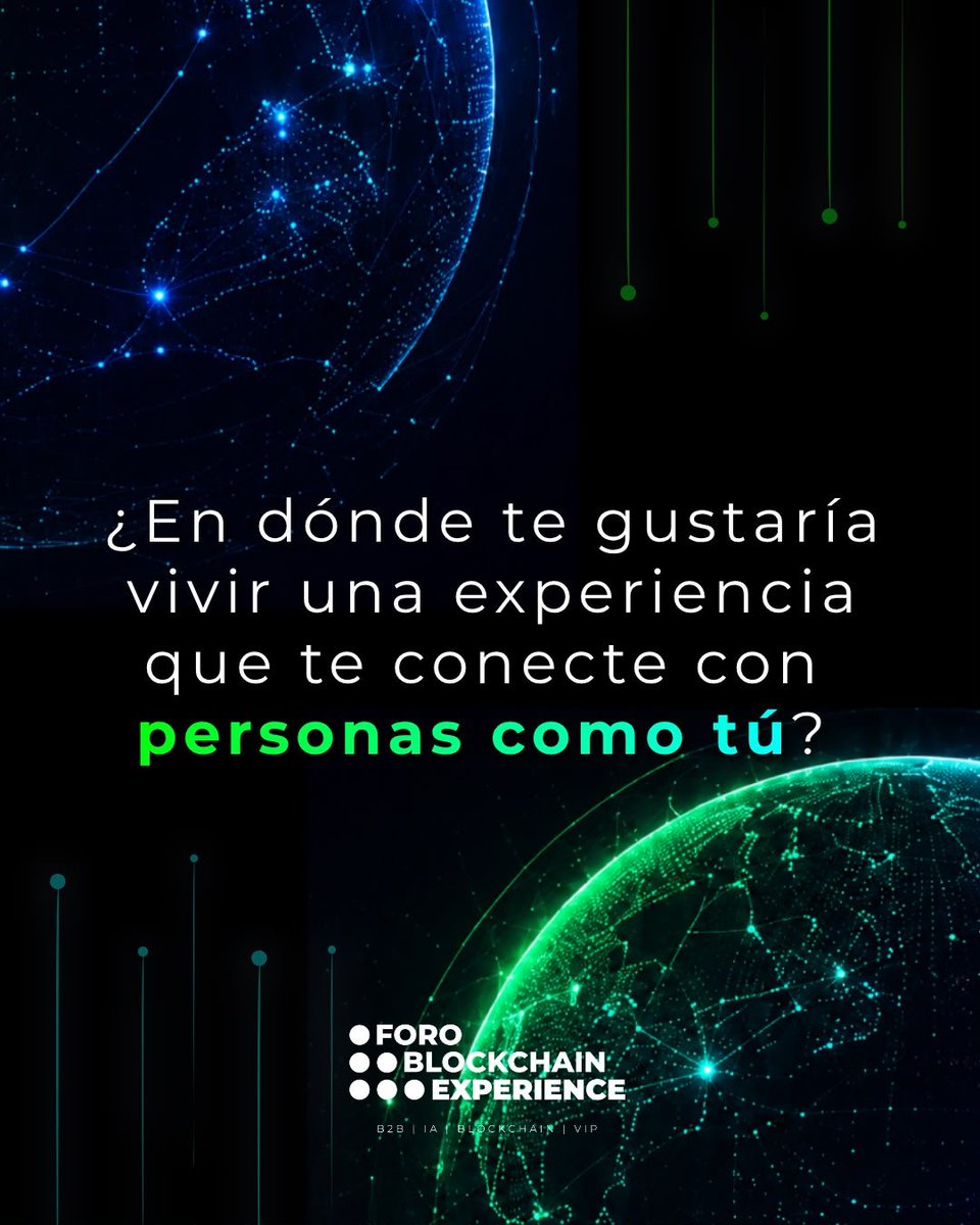ForoBlockchain's tweet photo. ¿Te imaginas poder conectar con personas que comparten tus intereses, ideas y visión en contextos completamente distintos a los de siempre?

#Blockchain #Web3 #Fintech #Innovación #Comunidad #Conexiones #Networking https://t.co/8v4np9gHff