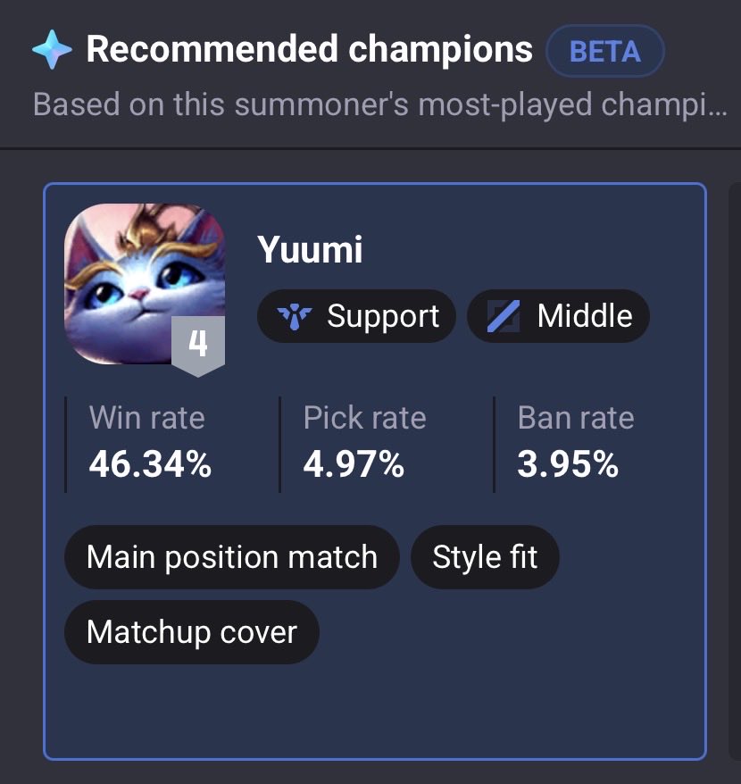 kattkatis's tweet photo. #opgg  recommending me aura maxxing mid with yuumi 
Jg would never tax canyon waves it’d be part of their camp rotation and I the 2nd jg pet https://t.co/4k9aTPNOlL