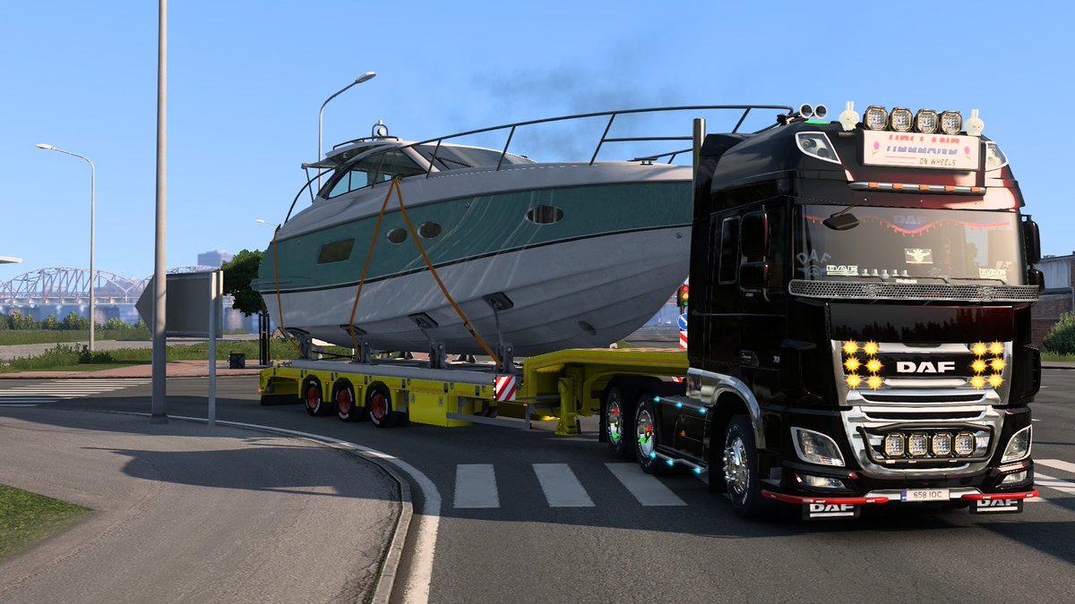 kisaragi08080's tweet photo. 【EuroTruckSimulator2】【ETS2】Ver1.60を
ノートPCで配送 #35 リガ ➡ リンシェーピング
　　　　　　　　　　★★★スクショ★★★
#eurotrucksimulator2 
#ets2
#YUTAKASHOP さん https://t.co/UxOMRrHnmy