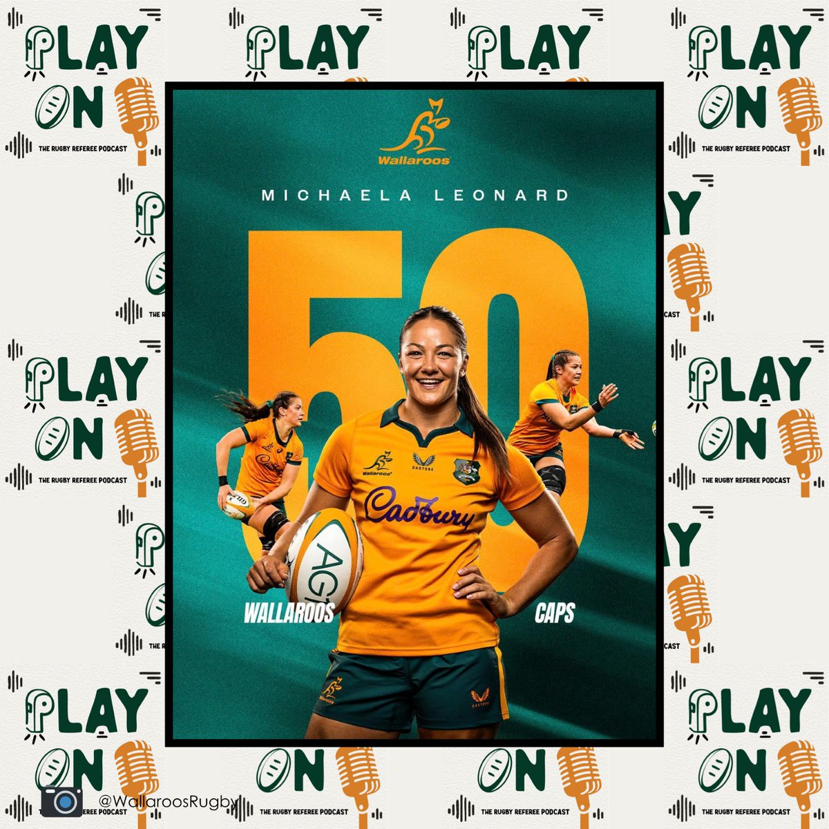 Rob_McKay's tweet photo. ICYMI #PlayOnPod Drop!🎧

So much happened last week that we needed two episodes just to cover it!

In this second of the two, we focus particularly on #WXV, along with our usual segments.

#BestSeatInTheHouse
#Rugby
#AussieRugby
#EntertainEducateAdvocate 

1/ https://t.co/z9vSqFshbH