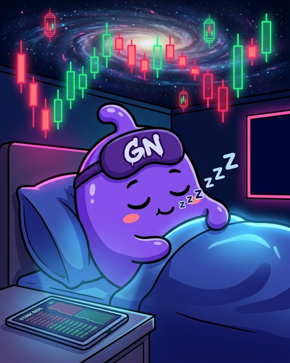 DelHopium's tweet photo. 🟣 GN. Set my stink bids at minus eighty percent and turned off all alerts. Sleep tight, future generational wealth.

#DelHopium #CryptoTrading #StinkBids https://t.co/CkSs9ePY6Q