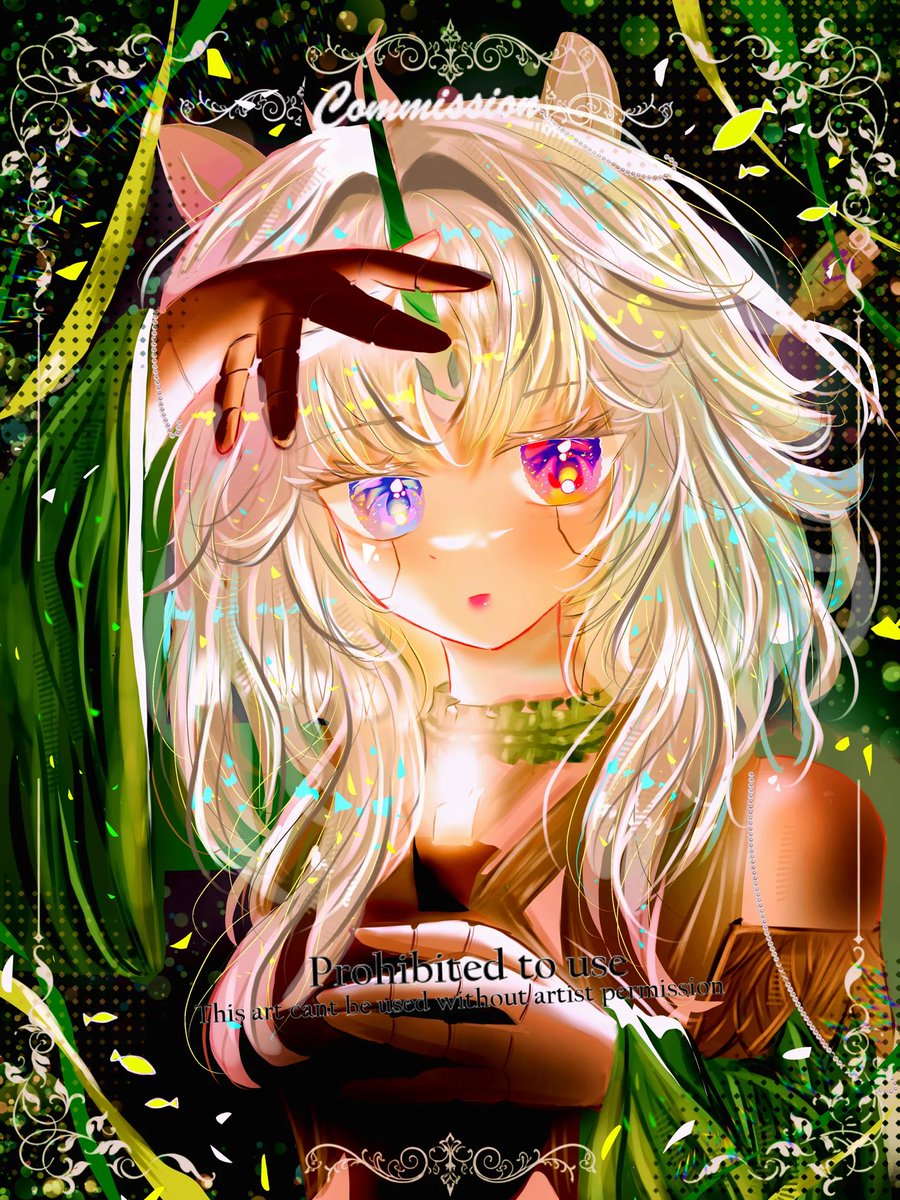 yunikon_png's tweet photo. As Halloween approaches, a unicorn transforms into something darker. Their skin becomes stickier, as if it were glue. They will drag you into the depths of the water and rip you apart.

“Do you need a hand?”

🎨 : by @fuyukka_ariaa https://t.co/VZlSJ48KPH