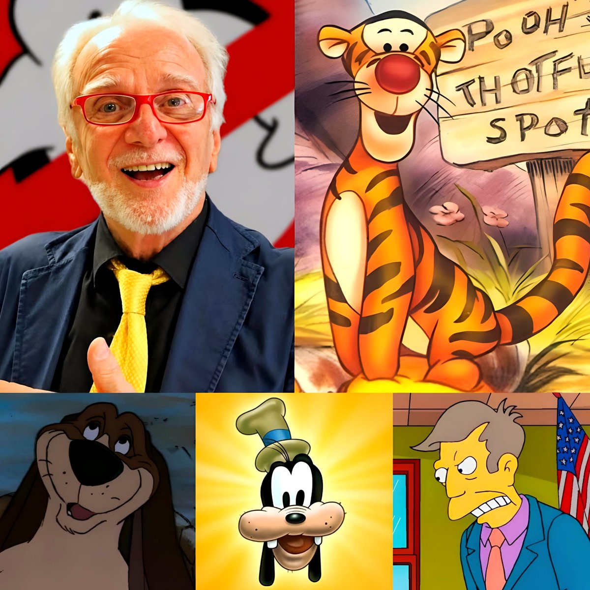 cartoonvibes26's tweet photo. Renato Cortesi has sadly passed away at the age of 87.

The Italian voice of Principal Skinner, Goofy, Tigger, and Lafayette, Cortesi gave his voice to many beloved characters and left a memorable mark on Italian dubbing.

Rest in peace, Renato Cortesi 🕊️💔 https://t.co/NVBPbCTBdB