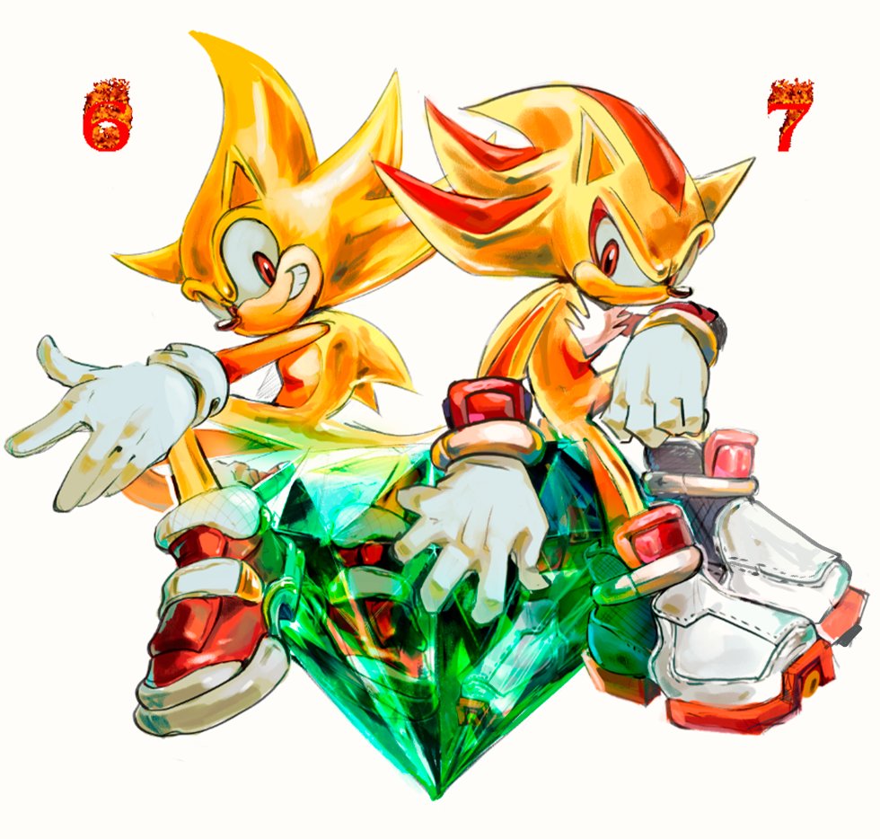CristiaanMihaii's tweet photo. ssj sonic and ssj sombra https://t.co/eANXSy3hRo