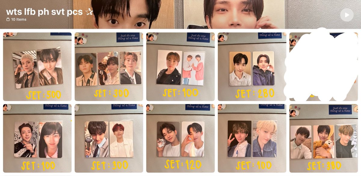 dkmyguy's tweet photo. [repost] ☆ hello! baka may inch po sa svt pcs :,) 

pls see pic below~
all mint condi! x sensitive 
payo (prio) / 3 days dop 
dm or reply me + pic!

help rt rin po, friends hehe tyia! (*ฅ́˘ฅ̀*)♡ 
wts lfb ph svt ✰ https://t.co/PJQnld0oWu