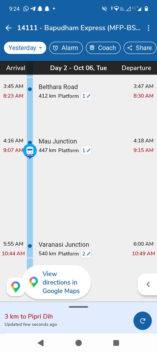 HomeoMedcare's tweet photo. @RailwaySeva @spjdivn Sir for your kind information none of the necessary action taken to maintain punctuality of train number 14111/14112 still train is running late from its scheduled time. Evening tagging PMO, PM Sir, DRM Samastipur &amp; Varanasi is not working out. @PMOIndia https://t.co/gdDVNOZBDD
