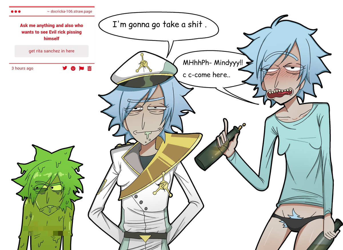 doc_rick_a106's tweet photo. Here you go greedy twats. 

If you have a request , just tell me in my strawpage:
https://t.co/X2weD91rLy

#femrick #strawpage https://t.co/UjT6IMWaD9