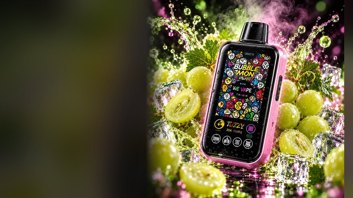 HazyPuff's tweet photo. はじめまして、HazyPuffです🦎
海外の大容量VAPE・電子シーシャの個人輸入代行ストアです。

・CROWN BAR 60K｜AL FAKHERの電子シーシャ
・Tuzzy 30K/35K｜開けてすぐの使い捨て
・Graffiti-C 30K｜色が選べる充電式

フォローで入荷・セール情報を。20歳以上限定。 https://t.co/DwrHVCWDpA