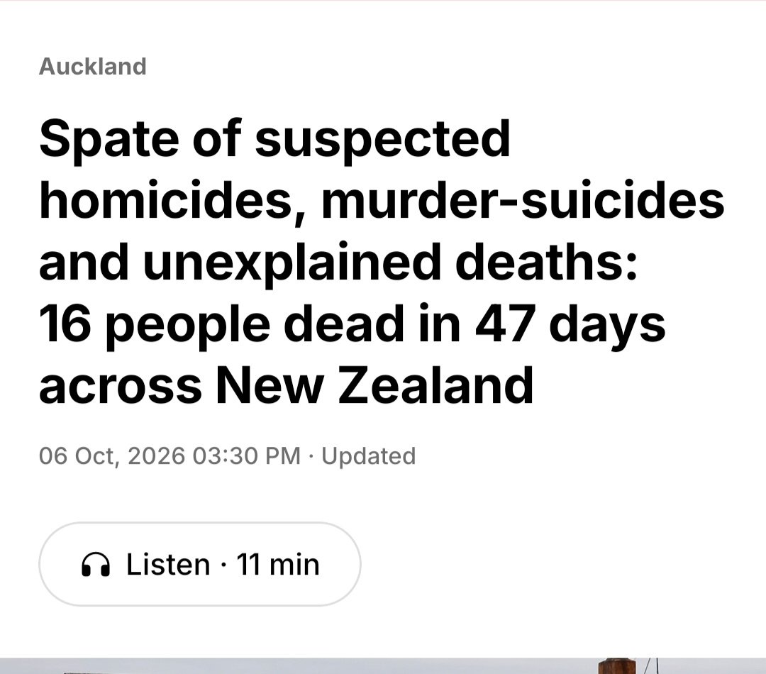 Graham95455983's tweet photo. But according to National Party and Mark Mitchell  serious crime is down https://t.co/EbvSALCBpq