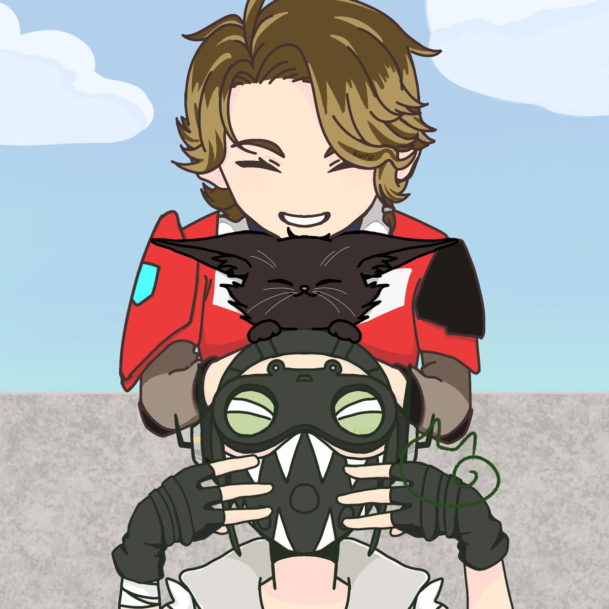 kuro27811979's tweet photo. かわいいね
背景は諦めた https://t.co/DFzb17up6G