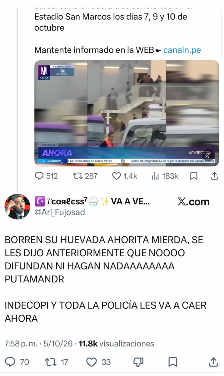solopasaenperu's tweet photo. INDECOPI JAJAJAJA https://t.co/vs3aipKvGx