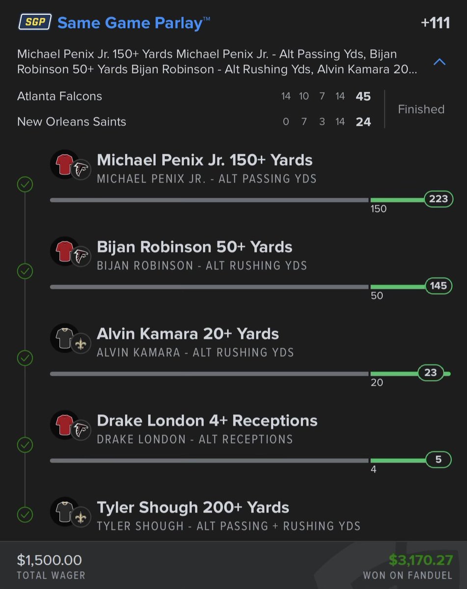 nazeaster's tweet photo. $3,000 to someone that simply likes this tweet ❤️ 
we just swept the NFL board 10-0 ✅

Literally over 300K witnessed this free lays!

$3,000 -> $6,610.44 ✅🚀

VIP $12:  https://t.co/9M4XbJPS9N https://t.co/HpXUT2ttje