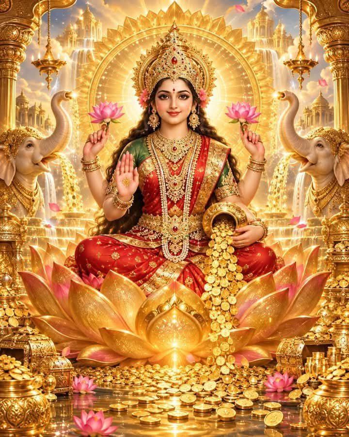 Manjuma51153064's tweet photo. !!आदिशक्ति मॉं महालक्ष्मी के दिव्य अलौकिक दर्शन!!💗🌷 https://t.co/oJvYRNoHul