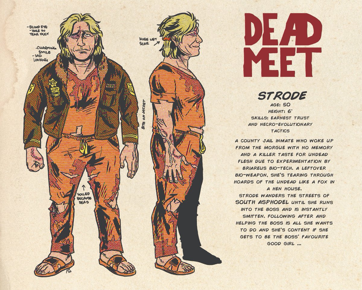 HennessyOccult's tweet photo. DEAD MEET: Two strangers trapped between a mutant outbreak and sinister laboratories might just find they're what each other have been looking for ...
-
(aka the gals I've been drawing as of late! Made them some ref sheets!)
-
https://t.co/YQihlutpJ2 https://t.co/lVM3mgRLNk