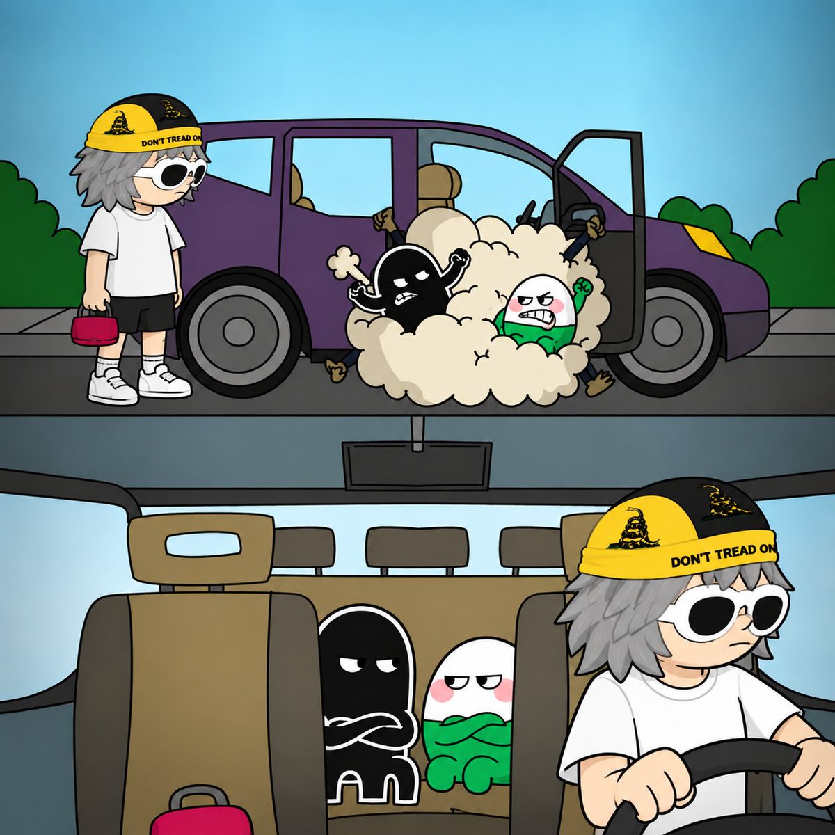 Pumpfun_Ghost's tweet photo. @a1lon9 behind the wheel, $Ghost and $Cupsey behind the drama.
BzhEC3LdcMPbzkWfJs4YJ1TTjM2MZKR7DMJfR3Hbpump
#ALON #GHOST #CUPSEY #RoadTrip #Adventures https://t.co/ldnEAQqDhR