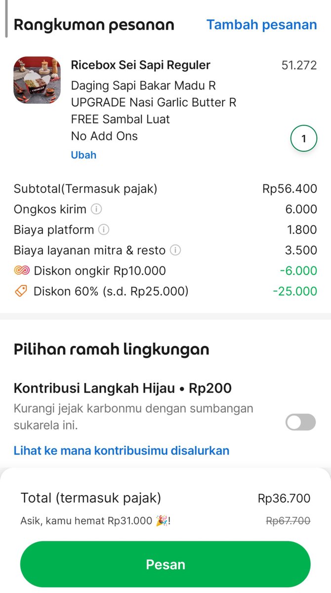 lumienscent's tweet photo. selisih 10k lumayan bgt bjir in this economy 🥲 ngasih tips buat driver ojolnya pun masih ada lebih https://t.co/khP0UGojaM