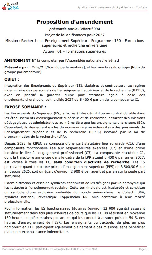384Collectif's tweet photo. #PE #PRAG #MCF #PU #PRCE #PLP #BIATSS #Contractuels #Biatss #electionsprofessionnelles2026 #ripec https://t.co/k1R57DzWbT