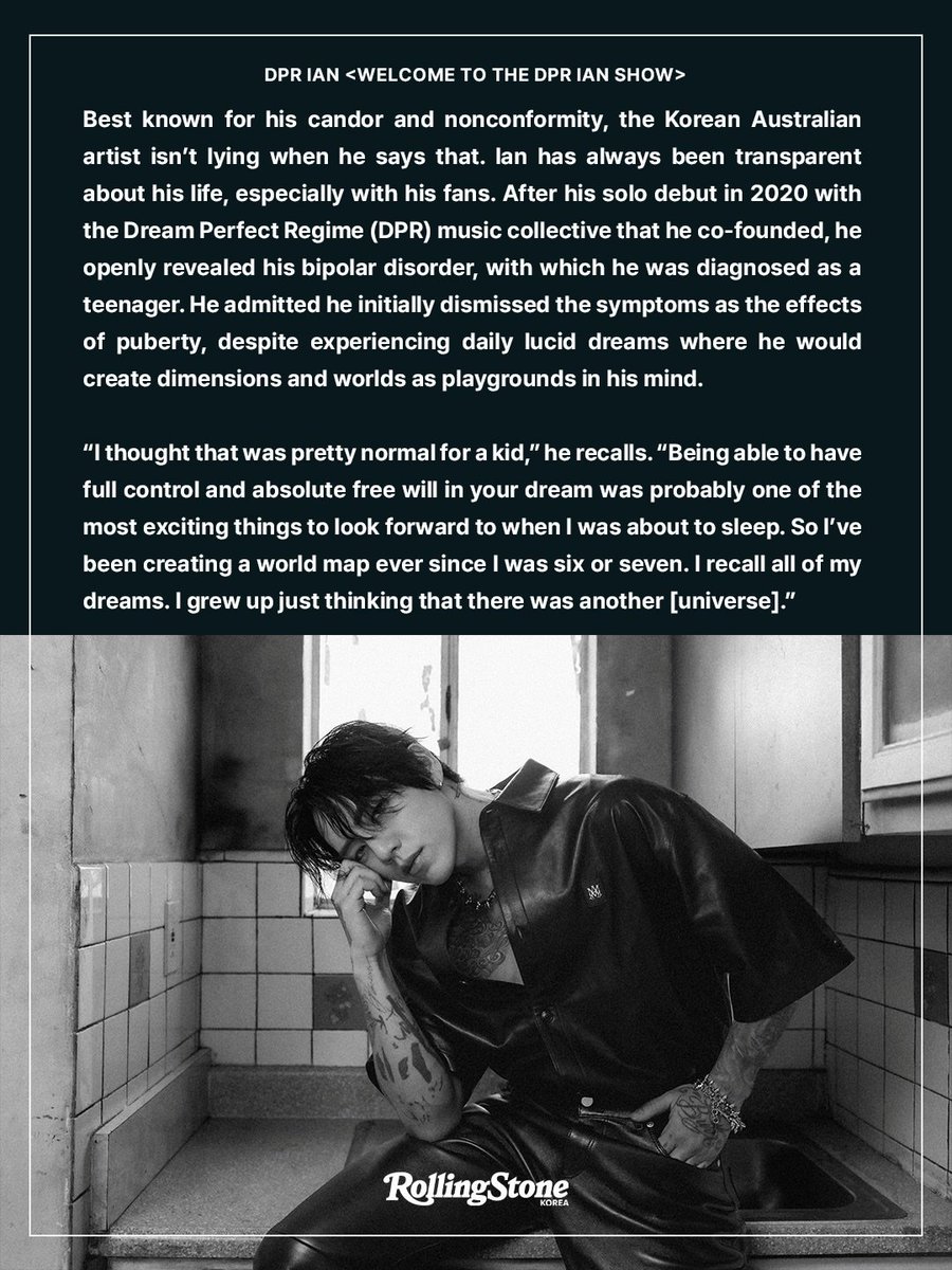 DPRIANarchive's tweet photo. DPR IAN - ROLLING STONE KOREA
2026 FULL INTERVIEW (1/4) https://t.co/yIuQhYyQXA
