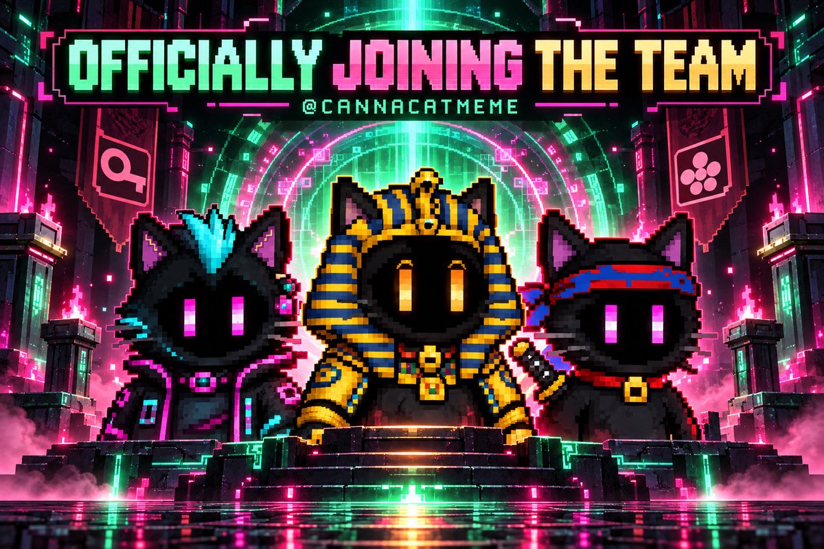 Jeffie_jpg's tweet photo. Funny how this started:

I bought a @CannaCatMeme because I liked the cat.

Then I started digging.

The deeper I looked, the clearer it became that this was never supposed to stop at a PFP collection or a meme token.

Now I’m officially joining the CannaCat team. 🐈‍⬛💎🐾

I’ll be helping tell the story, strengthen the community and make what’s being built easier for new people to understand and enter.

The PFP was my introduction.
The thesis gave me conviction.
Now it’s time to help build.

Less talk. More delivery. 🌀