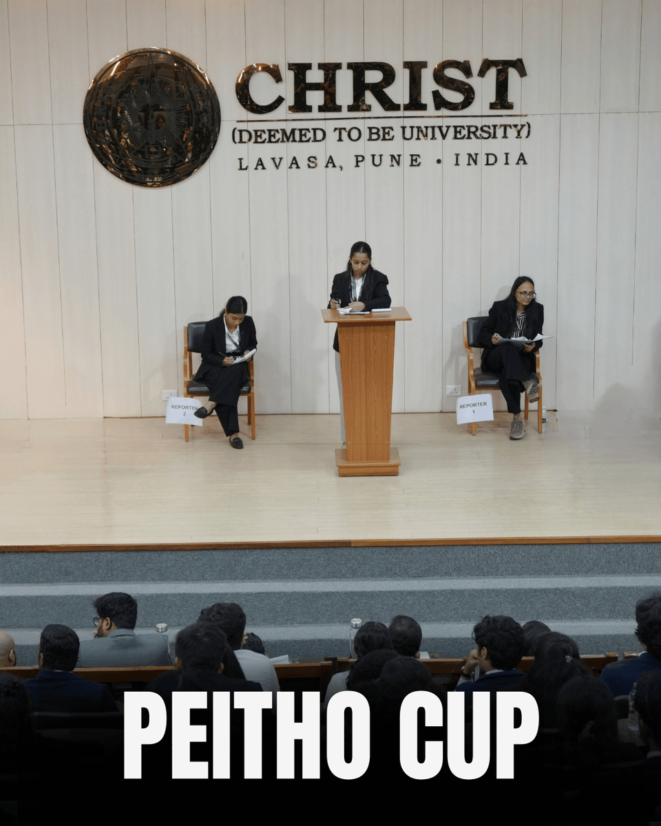 christlavasa's tweet photo. Peitho Cup 2026 | 2nd Edition
The School of Law hosted the Asian Parliamentary Debate & Reporter’s Showdown, featuring sharp arguments, quick thinking, and persuasive communication.
#PeithoCup2026 #CHRISTLavasa https://t.co/xqjANImiRh