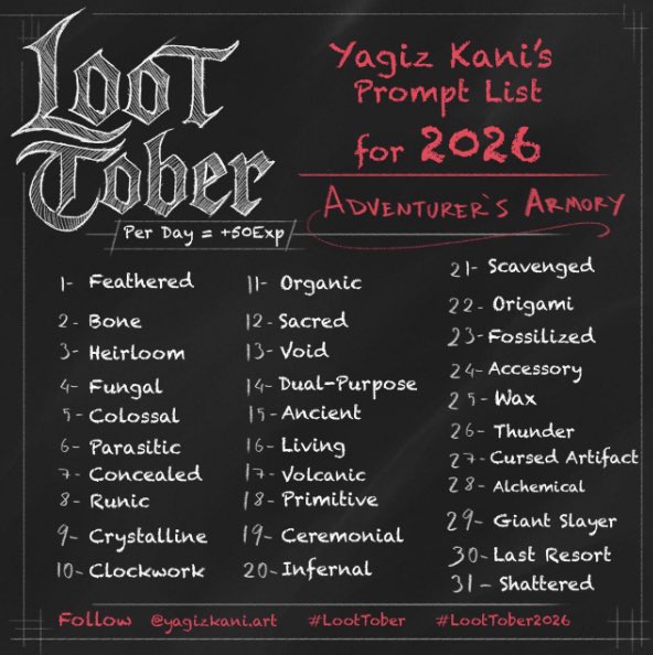 colbymanga's tweet photo. LootTober Day 3: Heirloom
Bonsai

#loottober
#loottober2026 https://t.co/ay0ThTrCCe