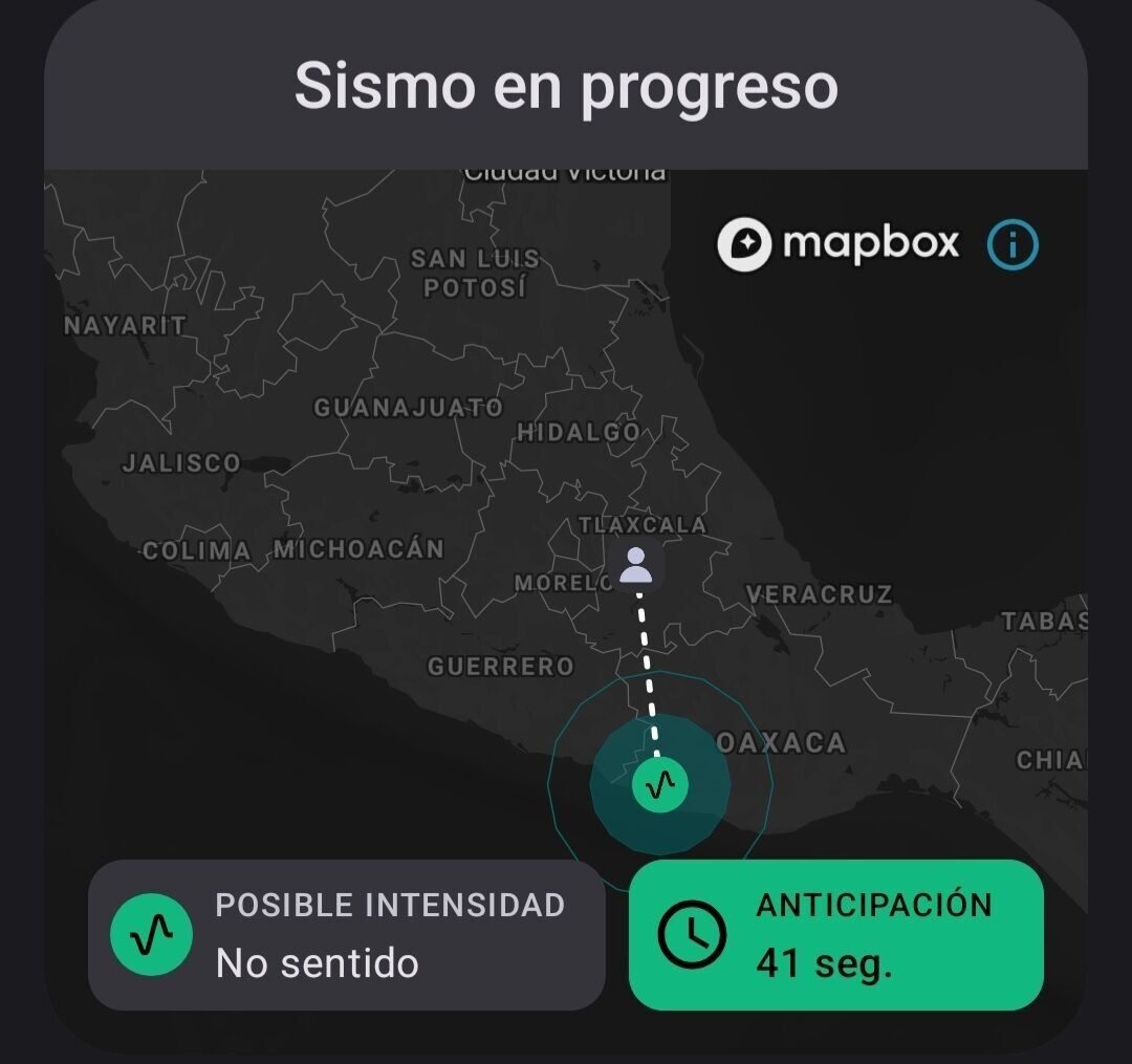 SasslaMx's tweet photo. ᯤ #Ahora | #TenemosSismo

Se detectó un #sismo por #SASMEX con origen cercano a #PinotepaNacional, #Oaxaca a las 22:09:46hrs [centro de MX] del 05/Oct/2026.

📱Nuestra plataforma emitió notificación de "Sismo menor" vía app, para #CDMX y resto de la región centro del país. 

🔇 SIN ACTIVACIÓN de la Alerta Sísmica.

#SASSLA