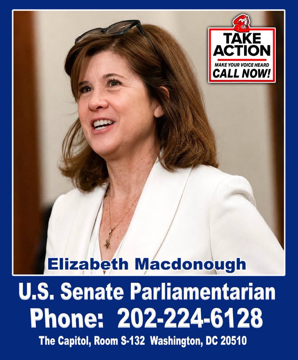 jjauthor's tweet photo. Fire Obama’s parliamentarian. https://t.co/GtV0uEPCWt