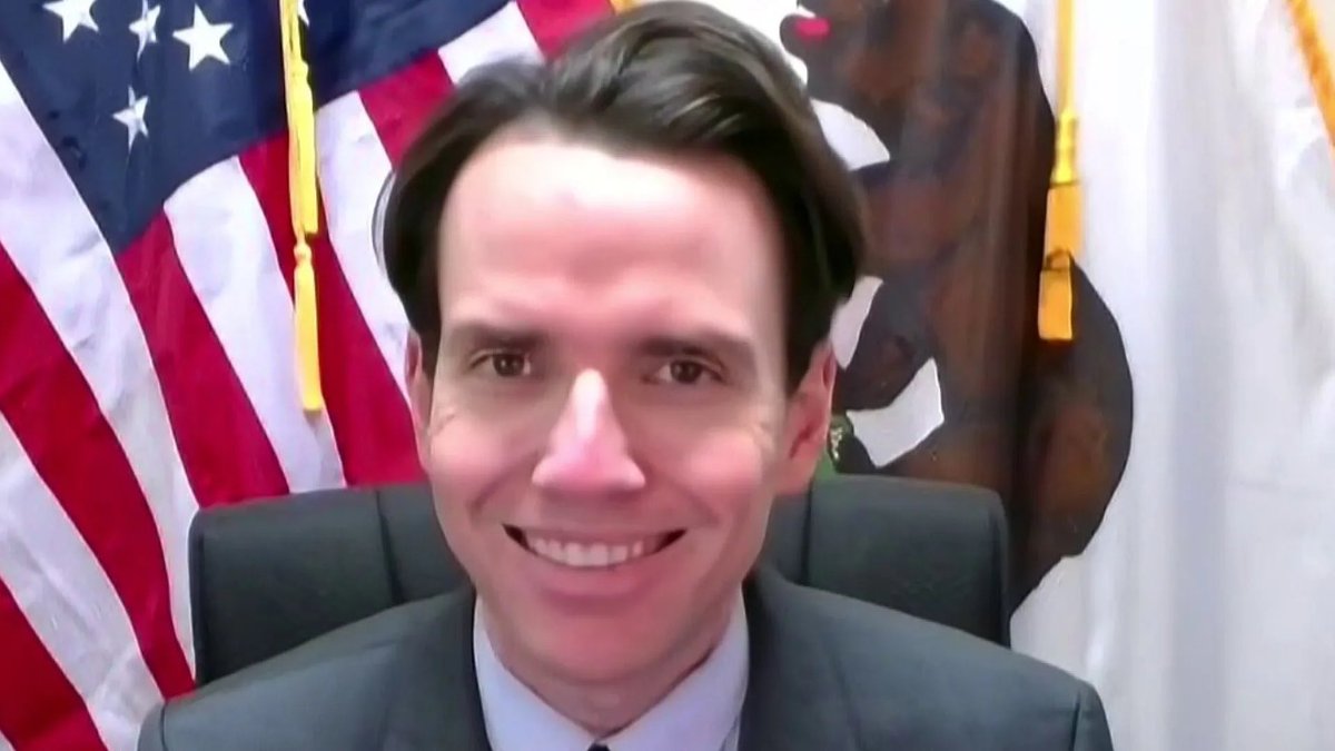 iGardon's tweet photo. More than FIVE HOURS after Donald Trump encouraged Iran to nuke California, MAGA Congressman Kevin Kiley still refuses to publicly condemn his remarks.

Kiley should resign IMMEDIATELY. https://t.co/CvuVdoZyAd
