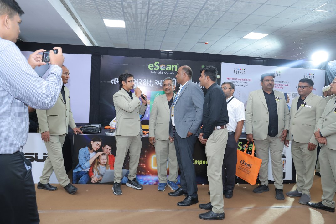 escan_tweet's tweet photo. 🔐 eScan hosted a great event in Rajkot with our partners and customers!
We spoke about eScan Two-Factor Authentication (MFA/2FA) for stronger account security, and showcased our solutions for small businesses and home offices.
#eScan #CyberSecurity #MFA #2FA #Rajkot https://t.co/KVERIYmxRQ