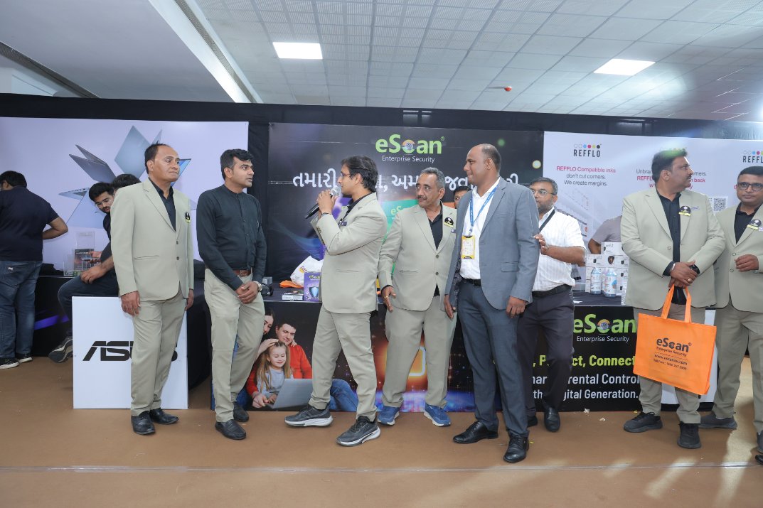 escan_tweet's tweet photo. 🔐 eScan hosted a great event in Rajkot with our partners and customers!
We spoke about eScan Two-Factor Authentication (MFA/2FA) for stronger account security, and showcased our solutions for small businesses and home offices.
#eScan #CyberSecurity #MFA #2FA #Rajkot https://t.co/KVERIYmxRQ