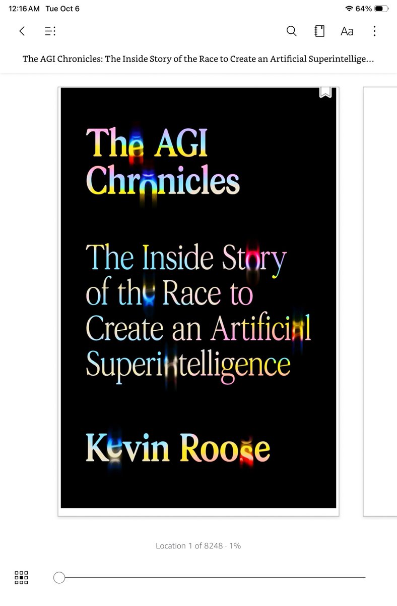RandomlyBob's tweet photo. @kevinroose The advantage of preordering on Kindle is that you don’t even have to wait for the morning mail to start reading. Midnight? Go! https://t.co/KVJe4N0aiI
