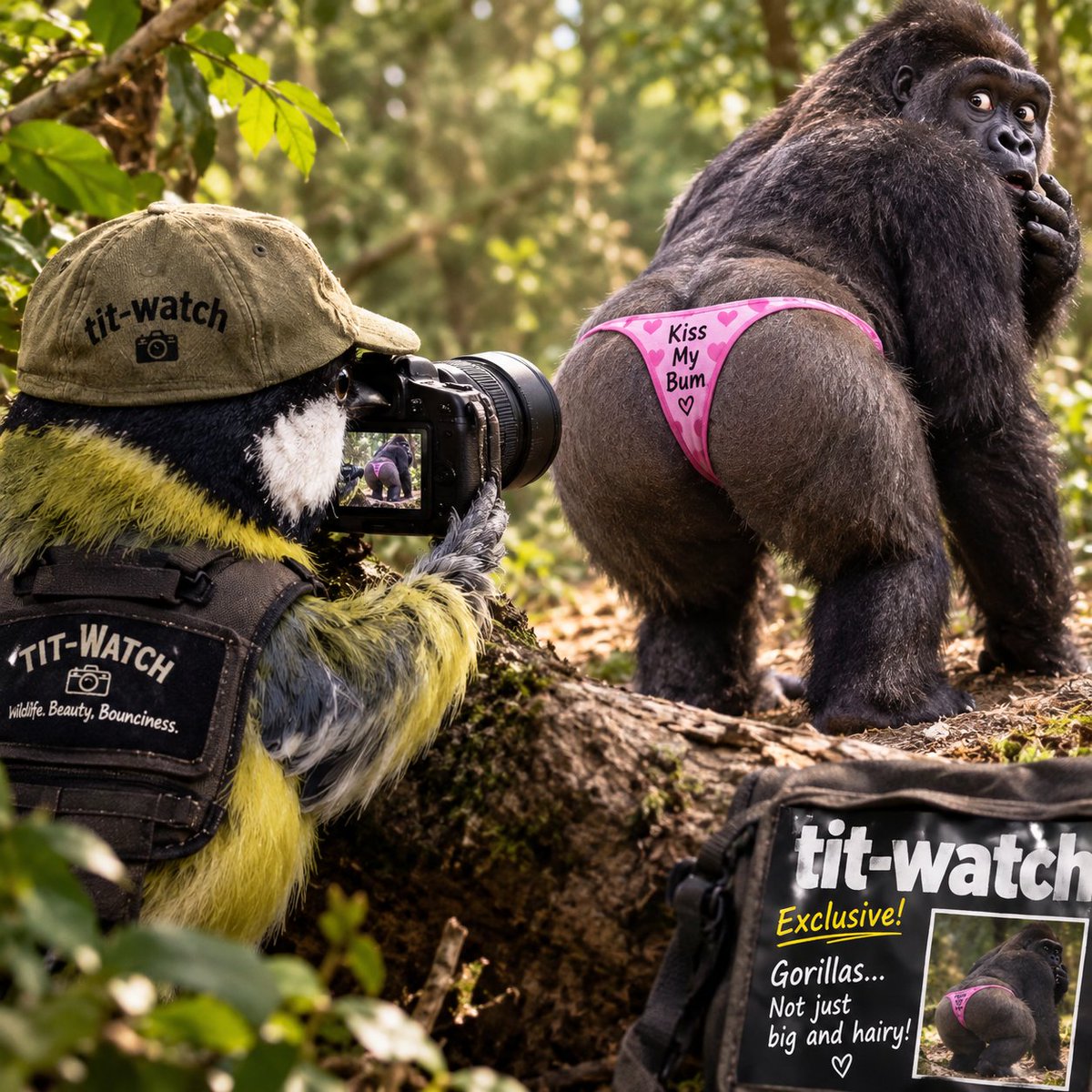 Tit_InCrisis's tweet photo. Follow me for more pictures from #Titwatch. In the latest edition, the pictures @Gorilla1nCrisis didn't want you to see.
Please like and reshare. Get my work out there!! ๐ https://t.co/Fop91qb9nt