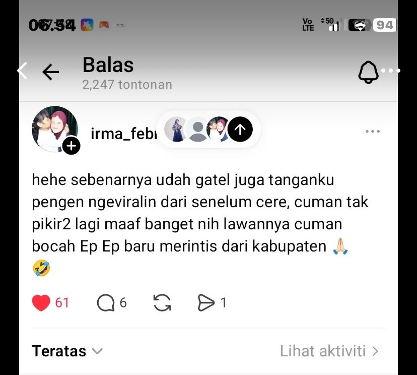 bepolitec's tweet photo. pikeu pikeu yg lg viral tuh emang pelakor, ani-ani. berasa paling high class grgr jd nyonya diumur muda, dpt suami kaya raya, diturutin lah ini itu. pdhl mah😂😂😂 https://t.co/oU78oVBcZO