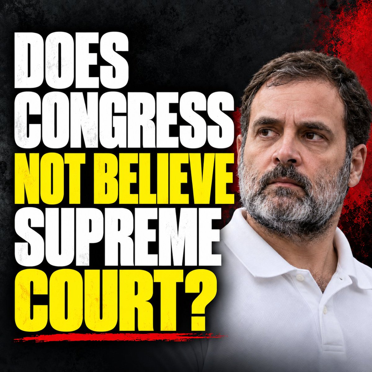 pradip103's tweet photo. Does Congress not believe in the Supreme Court?

When the matter is subjudice is the march of Congress and other Opposition MP's an attempt to intimidate the Constitutional institution?

By Opposing SIR Congress is supporting 2.8 Crore Dead voters to vote!

Congress is assaulting Constitution of India  by attempting to hijack democracy from streets!